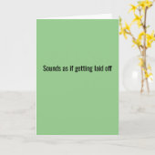 Es ist ein Segen, der verschleiert ist - Karte (Gelbe Blume)