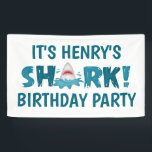 Es ist ein SHARK Kid Birthday Party Banner<br><div class="desc">Es ist ein SHARK Kinder Geburtstagsparty Banner Es ist Zeit zu dekorieren! Dieses Banner zum Geburtstag zum Thema Hai wird ein Fieber sein!</div>