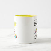 Es ist ein Soupy Verkaufs-Himmel Zweifarbige Tasse (Mittel)