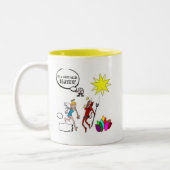 Es ist ein Soupy Verkaufs-Himmel Zweifarbige Tasse (Links)