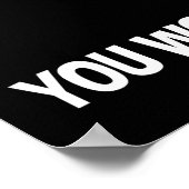 Es ist ein Sphynx-Ding - man würde es nicht verste Poster (Ecke)