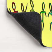Es ist ein Stimmy Tag Mousepad (Ecke)