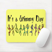 Es ist ein Stimmy Tag Mousepad (Mit Mouse)