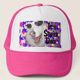 Es ist ein Super Hat...ein Super Dog Hut! Truckerkappe