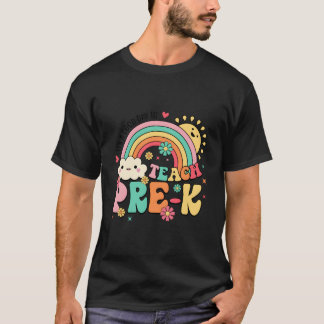Es Ist Ein Tag Zum Unterrichten Von Vorschul-Regen T-Shirt