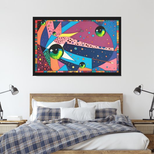 Es ist ein Vergnügen Sie wiederzusehen - Ken Gage Leinwanddruck (Insitu (Schlafzimmer))