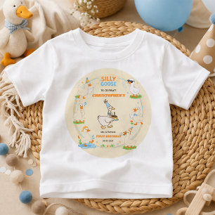 Es ist EIN Verrückter Vogel Retro 1. Geburtstag Sp Baby T-shirt