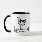 Es ist ein Vogel,…, das es eine Katze ist! - Tasse (Links)
