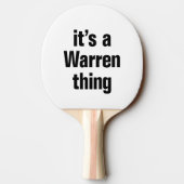 Es ist ein Wahnsinn Tischtennis Schläger (Rückseite)