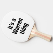 Es ist ein Wahnsinn Tischtennis Schläger (Seitenansicht)