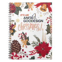 Es ist ein Weihnachtsnotizbuch Anita Goodesign!