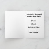 Es ist ein Welpe! Ankündigung (Innenseite)