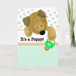 Es ist ein Welpe! Ankündigung