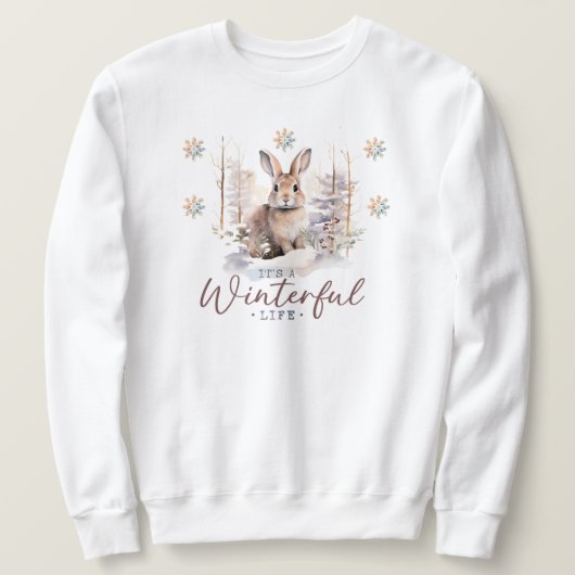 Es ist ein Winterful Life Sweatshirt (Design vorne)