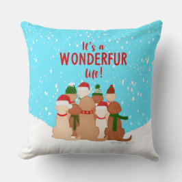 Es ist ein Wonderfur Life Throw Kissen