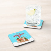 Es ist ein WONDERFUR Life Untersetzer Set (Rechte Seite)