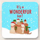 Es ist ein WONDERFUR Life Untersetzer Set (Vorderseite)