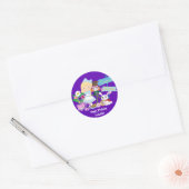 Es ist ein Wonderland Birthday Tea Party Sticker (Umschlag)