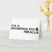 Es ist ein Wunder des ganzen Tages Karte (Gelbe Blume)