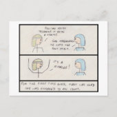 "Es ist ein Wunder!" Postkarte (Vorderseite)