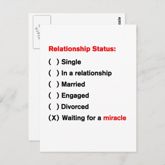 Es ist ein Wunder Postkarte (Vorne/Hinten)