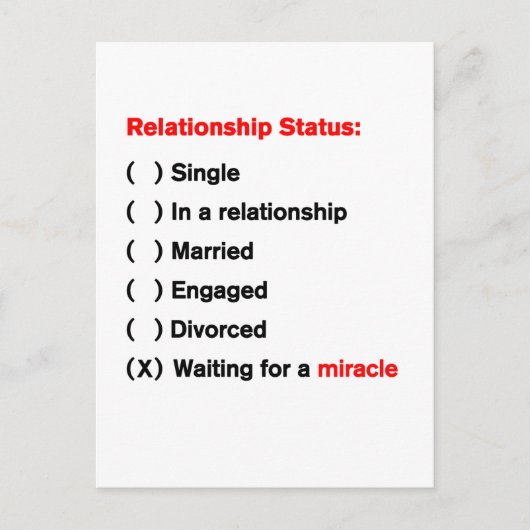 Es ist ein Wunder Postkarte (Vorderseite)