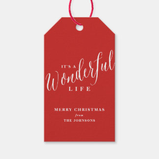 Es ist ein wunderbarer Lebensstil Geschenkanhänger