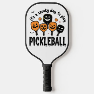 Es ist ein wunderbarer Tag, Pickleball Halloween z Schläger