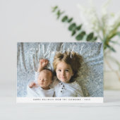 ES IST EIN WUNDERBARES LEBEN | Weihnachten Karte (Stehend Vorderseite)