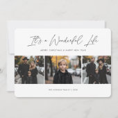 Es ist ein wunderbares Leben Weihnachten Neujahr F (Vorderseite)