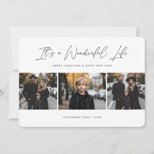 Es ist ein wunderbares Leben Weihnachten Neujahr F (Vorderseite)