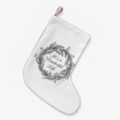 Es ist ein wunderbares Leben - WeihnachtsStrumpf Kleiner Weihnachtsstrumpf (Vorderansicht (hängend))