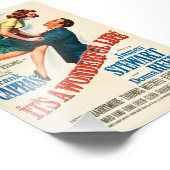 Es ist ein wunderbares Life Classic Poster (Ecke)