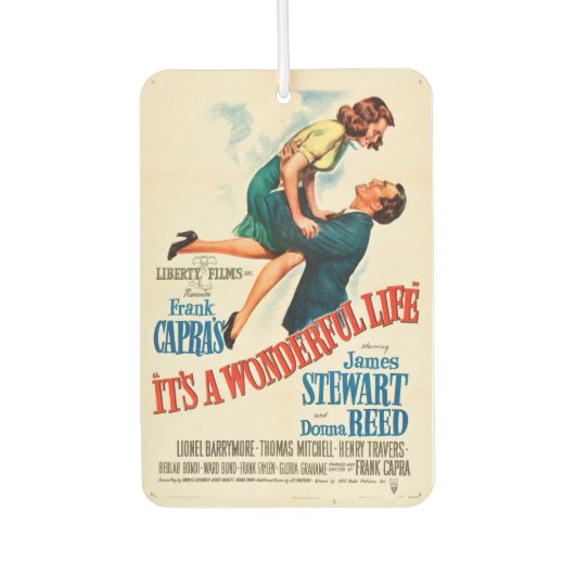 Es ist ein wunderbares Life Classic Poster Autolufterfrischer (Vorderseite)