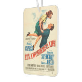 Es ist ein wunderbares Life Classic Poster Autolufterfrischer (Links)