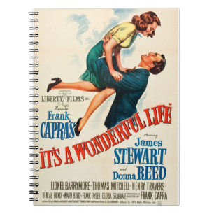 Es ist ein wunderbares Life Classic Poster Notizblock