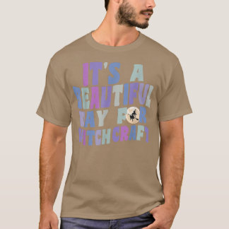 Es ist ein wunderschöner Tag für Hexerei Retro Hex T-Shirt