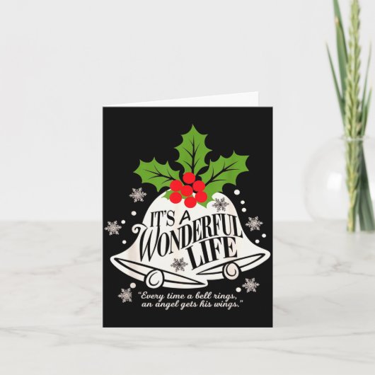 Es ist ein wundervolles Leben Jedes Mal, wenn eine Karte (Vorderseite)