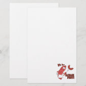 Es ist ein Wurst Fest Funny Swurst Kochen Cartoon Briefpapier (Vorne/Hinten)