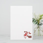Es ist ein Wurst Fest Funny Swurst Kochen Cartoon Briefpapier (Stehend Vorderseite)