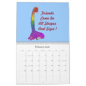 Es ist ein Zoo! Größtenteils Giraffen… Kalender (Feb 2026)