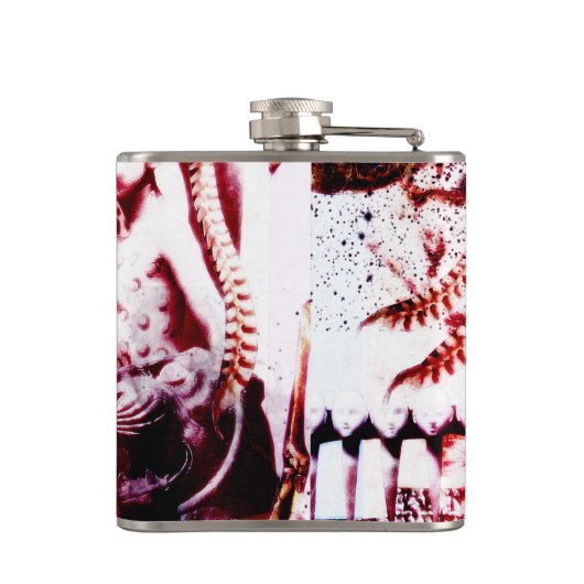 Es ist eine Albtraum-Flasche Flachmann (Rückseite)