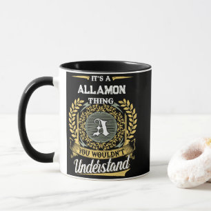 Es ist eine ALLAMON-Sache, die du nicht verstehen Tasse