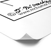 Es ist eine alte Baseballverletzung Poster (Ecke)