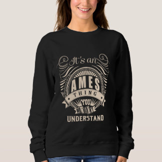 Es ist eine AMES-Sache, die man nicht verstehen wü Sweatshirt