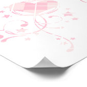 Es ist eine Ankündigung der Geburtsstunde eines Mä Poster (Ecke)