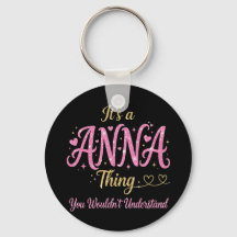 Es ist eine Anna-Sache Rosa Gold Frauen Geschenk