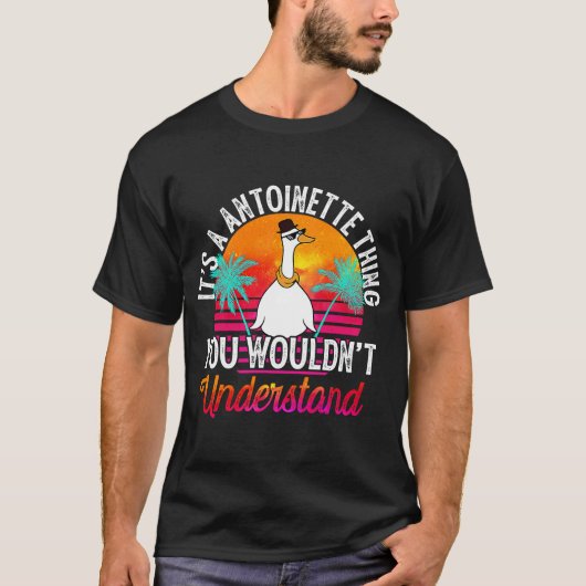 Es ist eine Antoinette, die man nicht verstehen wü T-Shirt (Vorderseite)