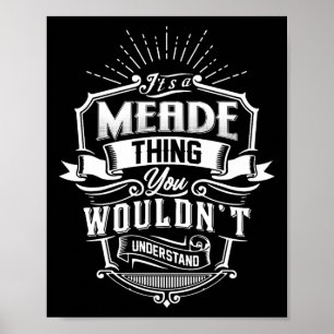 Es ist eine Art Ding, das man nicht den Namen VI v Poster