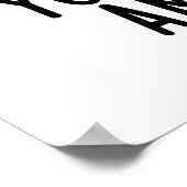 Es ist eine Art Sache, die man nicht verändern wür Poster (Ecke)